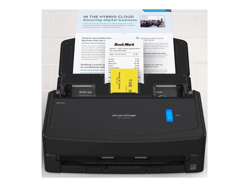Flexible & Premium Color Document Scanner - Black | Lenovo US