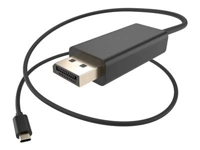 Photos - Cable (video, audio, USB) UNC USB Type C to DisplayPort Male Cable 6 Feet, Black 78362534
