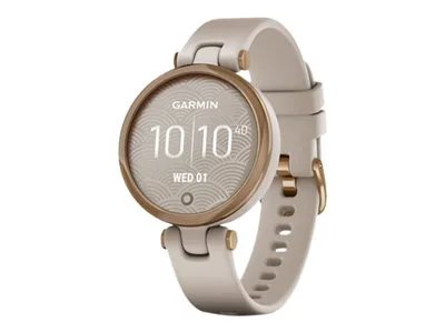 

Garmin Lily, Rose Gold, Light Sand Silicone