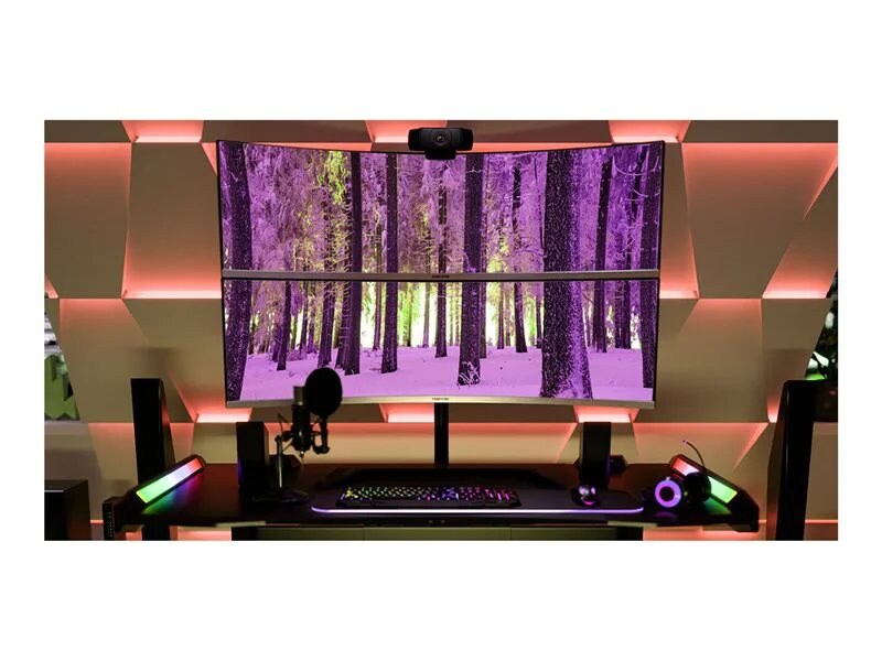 Atdec Heavy Duty Dual Monitor Mount with F Clamp - Black - image 4