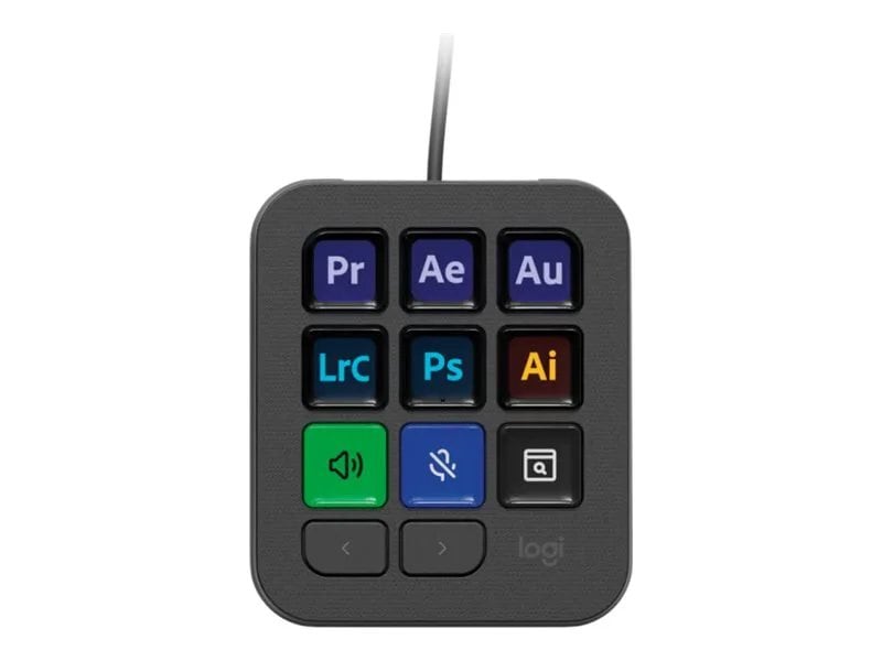 Logitech MX Creative Console - Graphite | 78807329 | Lenovo US Logitech MX Creative Console - Graphite | 78807329 | Lenovo US