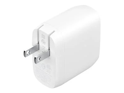 Belkin BoostCharge Pro USB-C Wall Charger with 60W Power Pass-Though - White