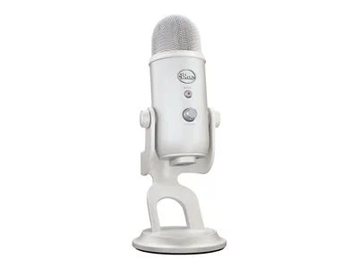 

Blue Microphones Yeti Professional Multi-Pattern USB Condenser Gaming Microphone - Aurora Collection - White Mist
