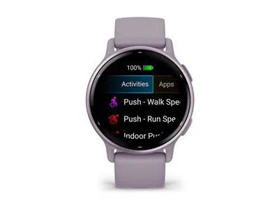 

Garmin vívoactive 5 GPS Fitness Smartwatch - Metallic Orchid Aluminum Bezel with Orchid Case and Silicone