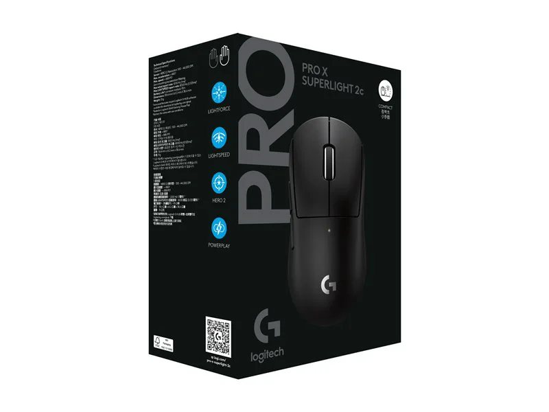 Logitech G Pro X SUPERLIGHT 2c LIGHTSPEED Wireless Gaming Mouse