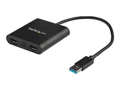 

StarTech USB 3.0 to Dual HDMI Adapter - Black