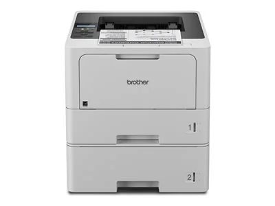 

Brother HLL5210DWT Business Monochrome Laser Printer with Dual Paper Trays, Wireless Networking, and Duplex Printing
