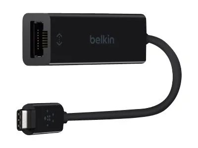 Photos - Cable (video, audio, USB) Belkin USB Type-C to Gigabit Ethernet Adapter 78012516 