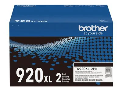 

Brother Genuine High-Yield Toner Cartridge, 2 Pack - Black