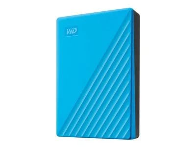 Image of WD My Passport 4TB External Hard Drive - Blue