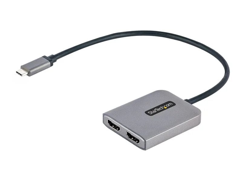 

StarTech USB-C to Dual HDMI Adapter, 11.8in