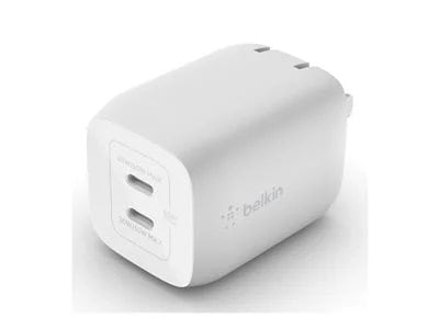 Belkin BoostCharge Pro Dual USB-C GaN 65W Wall Charger - White - image 7
