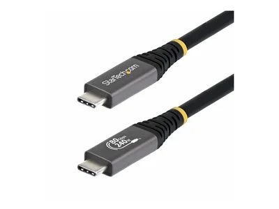 StarTech.com USB4 Cable with 240W PD, 1m - Black