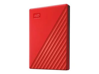 Image of WD My Passport 2TB Portable External Hard Drive - Red