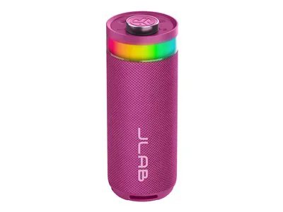 JLab - Go Party Speaker Bluetooth Speaker with RGB Lighting - Mulberry - image 2