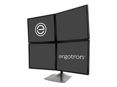Ergotron Quad-Monitor Desk Stand - Four Monitor Mount