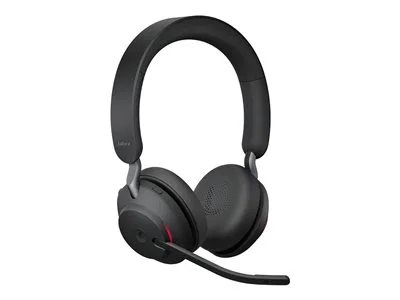 Jabra Evolve2 65 Link380c MS USB-C Stereo Wireless On-Ear Headset