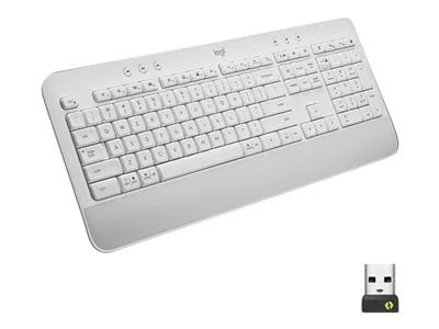 Logitech K650 Signature Wireless Keyboard - Off White