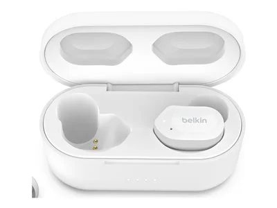 Image of Belkin SOUNDFORM Play True Wireless Earbuds - White