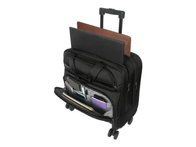 Targus Transit 4-Wheel Rolling Case for Laptops up to 16 inches - Black