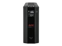 APC Back UPS 1500, Compact Tower, 1500VA, 120V, AVR, LCD, 10 NEMA outlets (5 surge)