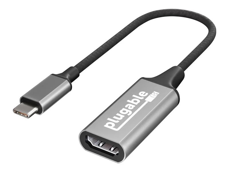 その他 C to HDMI Plugable USB-C to HDMI adapter, HDMI 2.0, USB4 / Thunderbolt