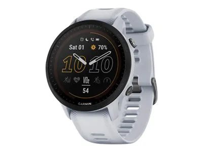 Garmin Forerunner 955 Solar GPS Premium Running Watch - White