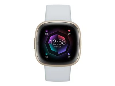 Fitbit Sense 2 Advanced Health Smartwatch - Blue Mist/Pale Gold