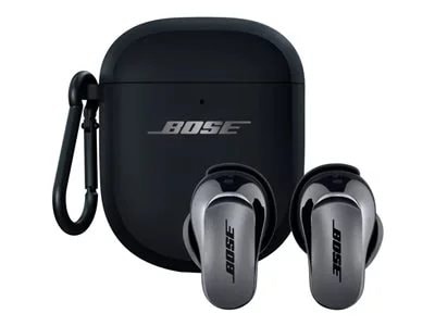 

Bose Wireless Charging Case Cover for QuietComfort Ultra Earbuds and QuietComfort Earbuds II - Black