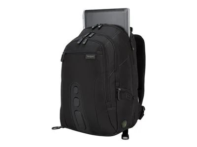 Targus Spruce™ EcoSmart Checkpoint-friendly Backpack, for Laptops up to 40.6cm/16 in - Black