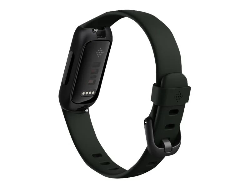  Fitbit Inspire 3 Health &-Fitness-Tracker with Stress  Management, Workout Intensity, Sleep Tracking, 24/7 Heart Rate and more,  Morning Glow/Black, One Size (S & L Bands Included) : Sports & Outdoors