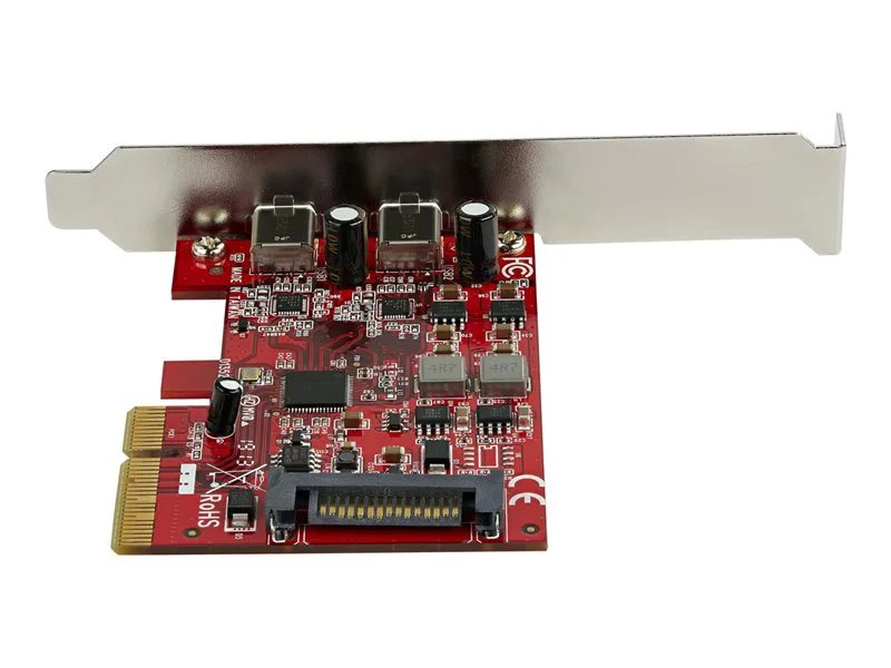 StarTech.com 2-Port USB 3.2 Gen 2 PCIe Card, USB-C 10Gbps