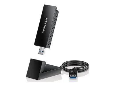 NETGEAR - Nighthawk AXE3000 Tri-Band Wi-Fi 6E USB 3.0 Adapter - Black - image 11