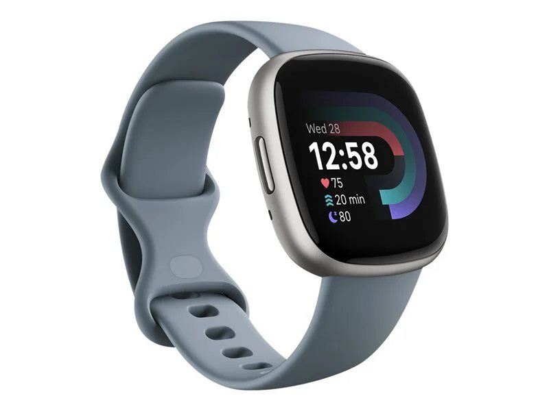 Fitbit Versa 4 Fitness Smartwatch - Waterfall Blue