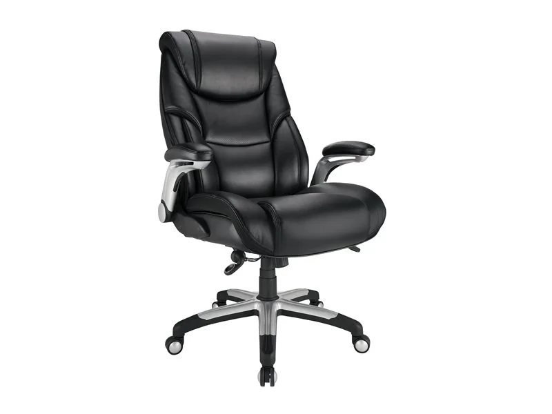 Realspace Torval Big And Tall Bonded Leather High-Back Sporty