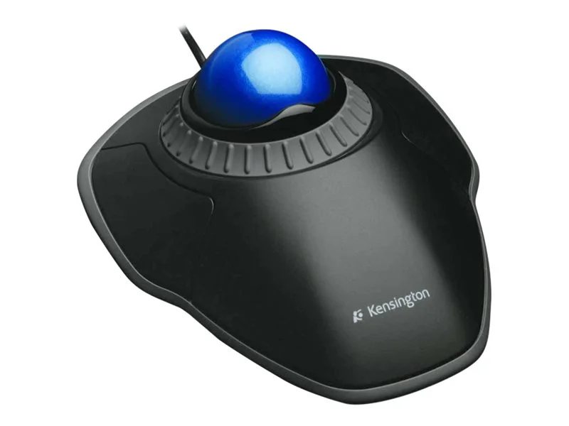 Kensington Orbit Trackball Mouse with Scroll Ring - Black