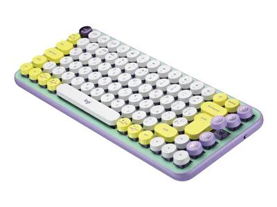 

Logitech POP Keys Wireless Mechanical Keyboard with Customizable Emoji Keys - Daydream Mint