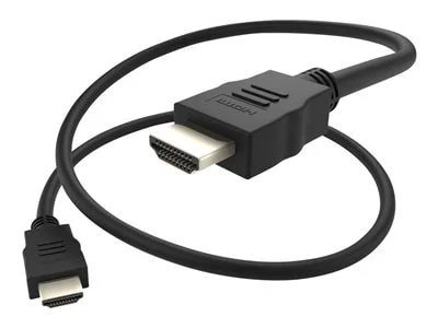 UNC 25ft High Speed HDMI Cable, Male - Male, Black, Ver. 1.4, 4K Resolution, 60Hz, 28AWG, 100Mb/sec