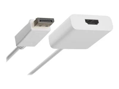 

UNC Display Port Male to HDMI Female Adapter, White