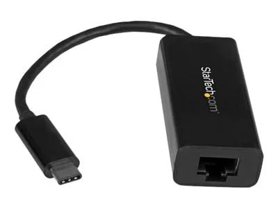 Image of StarTech USB-C to Gigabit Ethernet Adapter - USB 3.0 - Black​