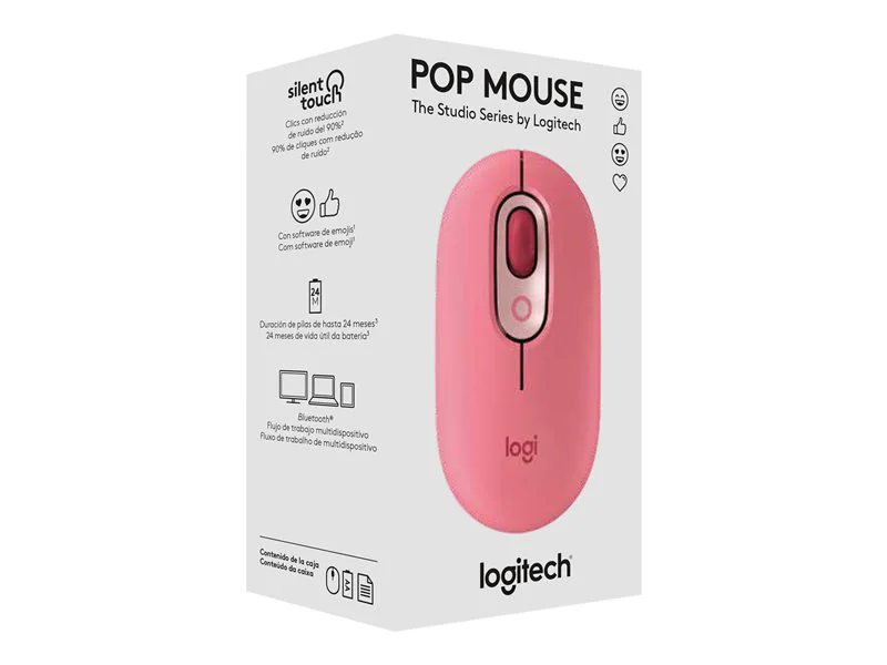 Logitech POP Wireless Mouse with Customizable Emojis