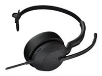 Jabra Evolve2 50 USB-C MS Mono Wired headset - Black