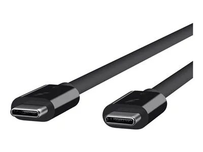 Belkin Thunderbolt 3 Cable (USB-C to USB-C, 100W) - Black