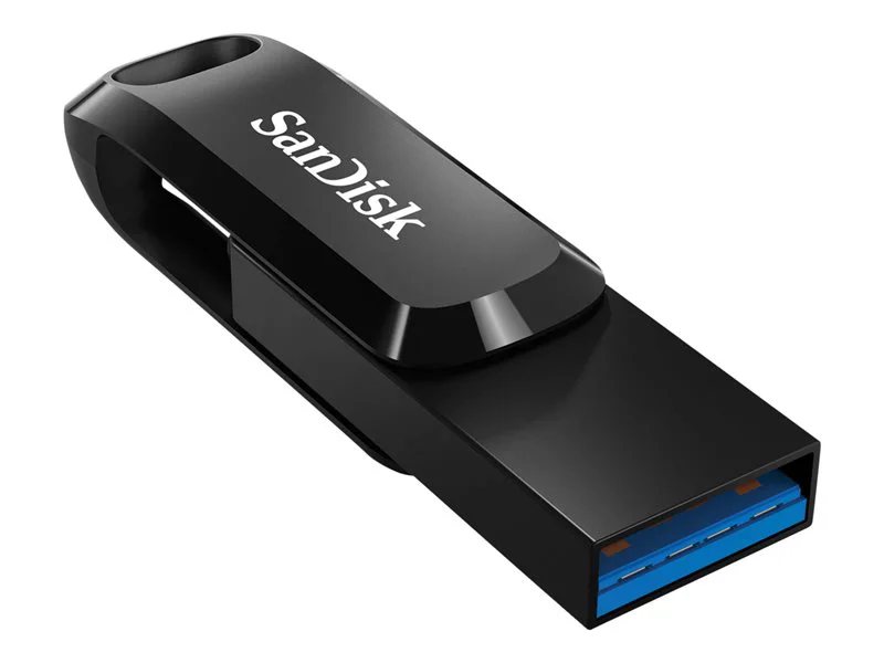 SanDisk 64GB Dual Drive Go: Black Versatile Storage Solution SanDisk 64GB Dual Drive Go: Black Versatile Storage Solution