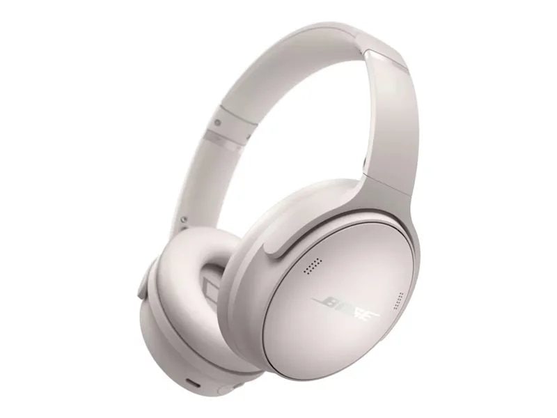 Bose QuietComfort Wireless Noise Cancelling Over-the-Ear Headphones - White Smoke