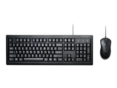 Kensington Keyboard for Life with USB Cable Mouse Desktop Set