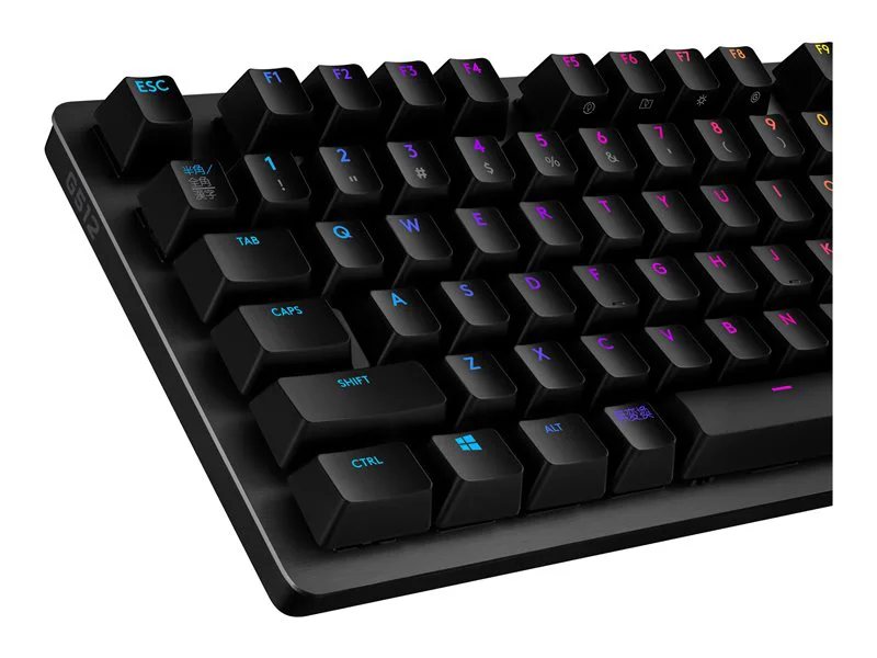 Logitech G512 CARBON LIGHTSYNC RGB Mechanical Gaming Keyboard with