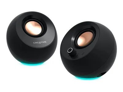 Creative Labs Pebble Pro 2.0 Bluetooth Desktop Speakers - Black