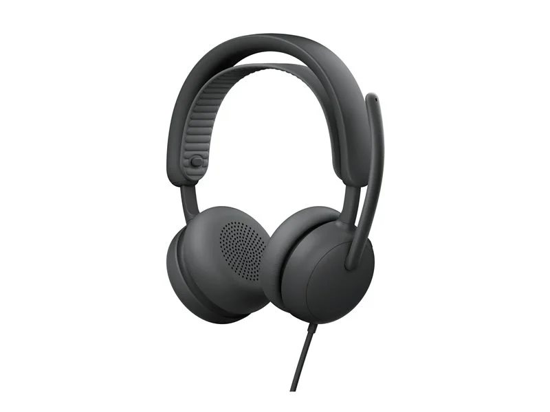 Logitech Zone Wired 2 Noise-Canceling Headset, UC - Graphite