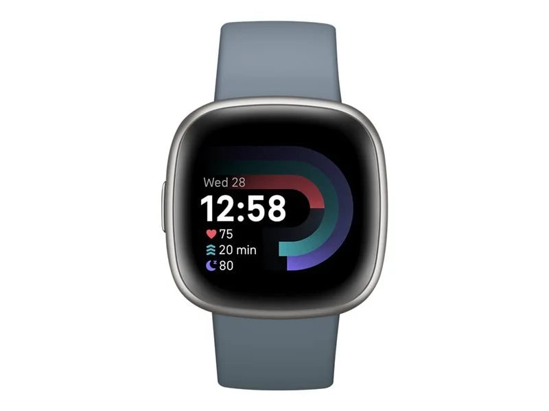 Fitbit Versa 4 Fitness Smartwatch - Waterfall Blue